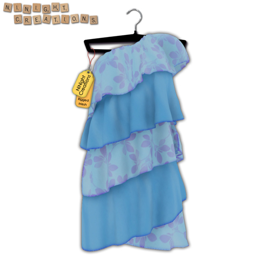 NN Mesh Ruffle One Shoulder Mini Dress 4