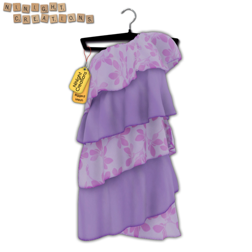 NN Mesh Ruffle One Shoulder Mini Dress 5