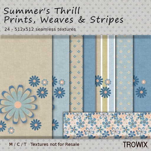Trowix - SummerThrill Prints & Weaves Textures