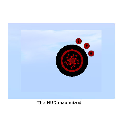 SLURL TP HUD Red Flames