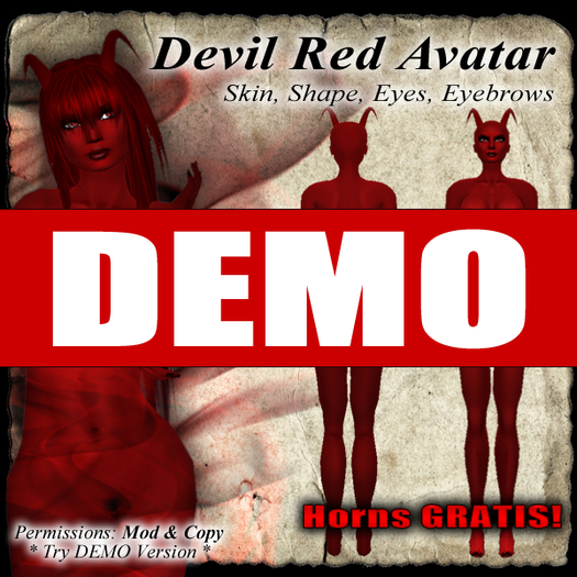 DEMO Devil Red Avatar