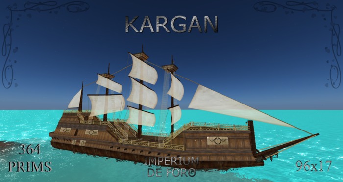 Kargan sailing ship