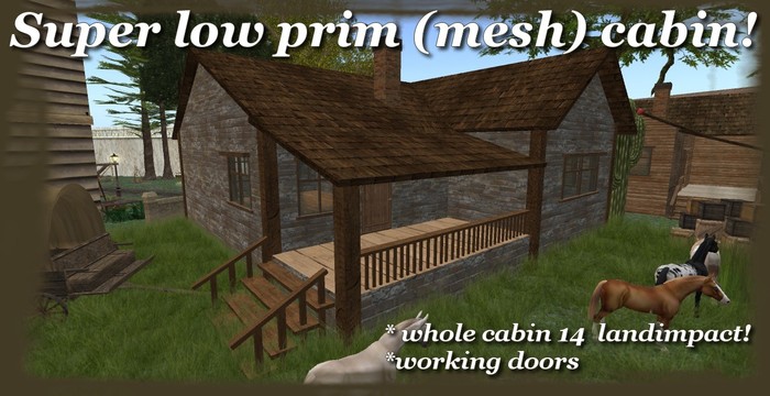 Deerhunter cabin (mesh) brick