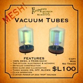 Vacuum Tubes (MESH, 2 Prims!) Electronic & Aetheric