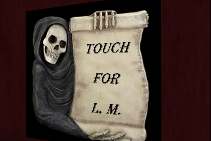 Grim Scroll Touch for Land Mark Sign
