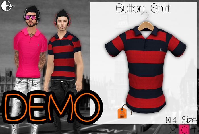 DEMO .:: shirt Cestar Button ::.