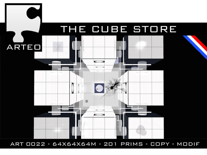 ART 0022B - THE CUBE STORE (boxed)