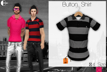 .:: shirt Cestar Button - Grey and Black ::.