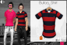 .:: shirt Cestar Button - Red and Blue ::.