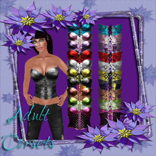 Light Blue Corset
