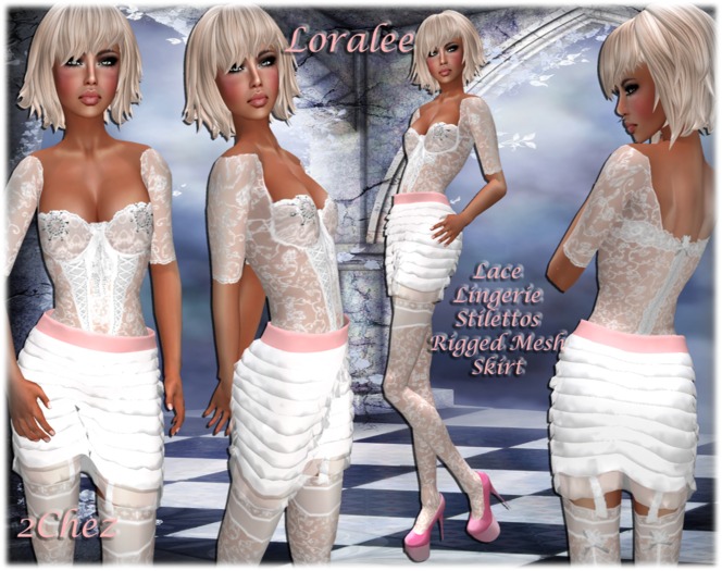 lingerie stilettos
