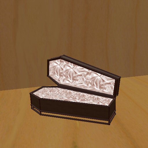 sweets Coffin On Stand (Small)