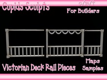 *CUPIDS* 3D SCULPTS Victorian Deck Rail Peices