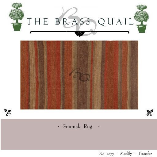 · Soumak Rug ·