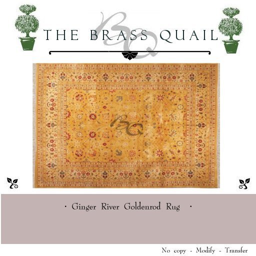 · Ginger River Rug · 