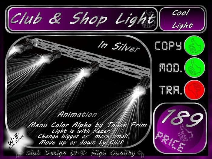 Club & Shop Light