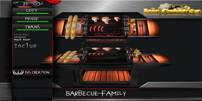 Barbecue Family Full Perm