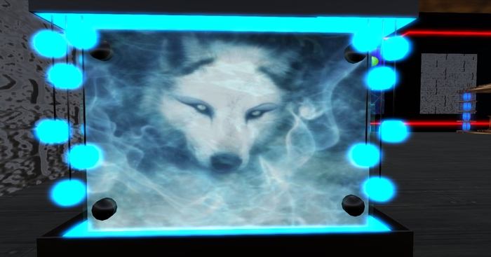 [EX] Art blue wolf 