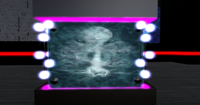 [EX] Mesh Art warewolf no Transfer 4prim 