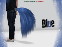 ~NFC~ Blue fluffy tail (boxed)