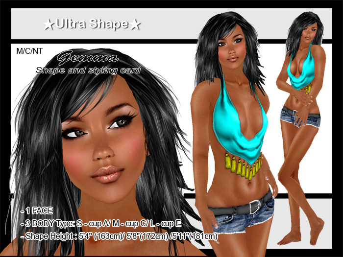 *Ultra Shape*_Gorgeous Woman Series_Gemma
