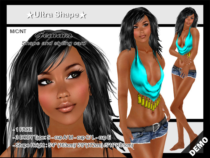 *Ultra Shape*_Gorgeous Woman Series_Gemma - DEMO