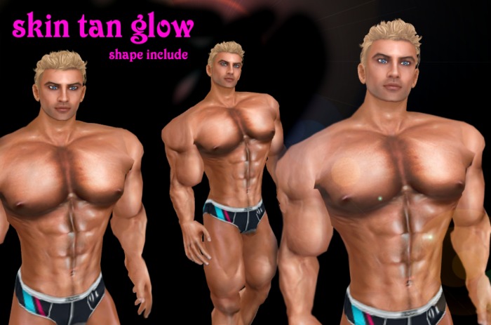 skin glow bodybuilder medium tan