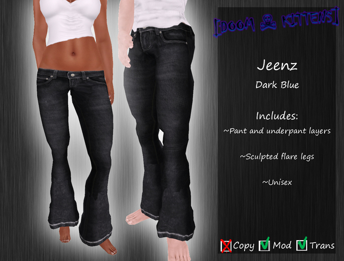 [DK] Jeenz Dark Blue