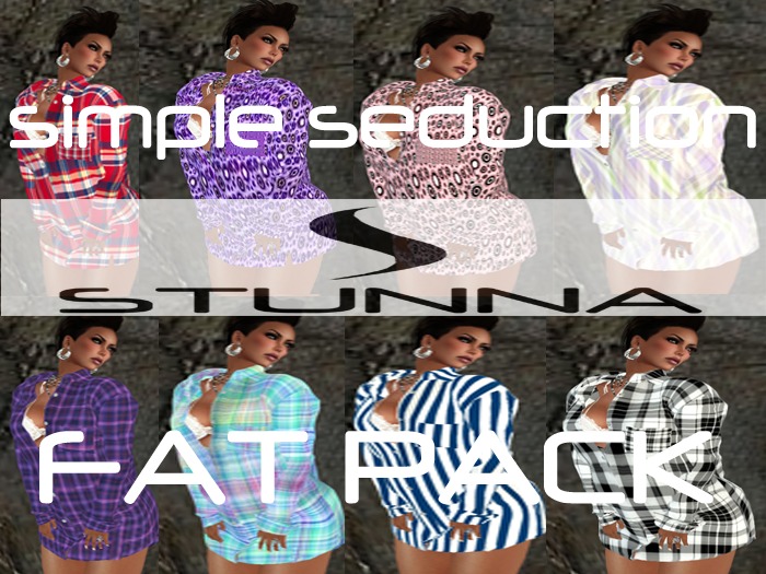 !!!STUNNA INC!!! MESH SIMPLE SEDUCTION FATPACK