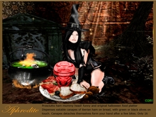 Aphrodite " Prosciutto head" Ham halloween food platter