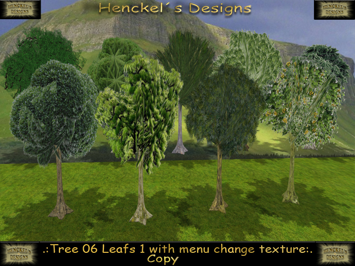 .:Tree 06 Leafs 01 with menu change texture:.