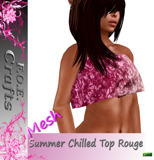 F.O.E. CraftsSummer Chilled Rouge BOXED