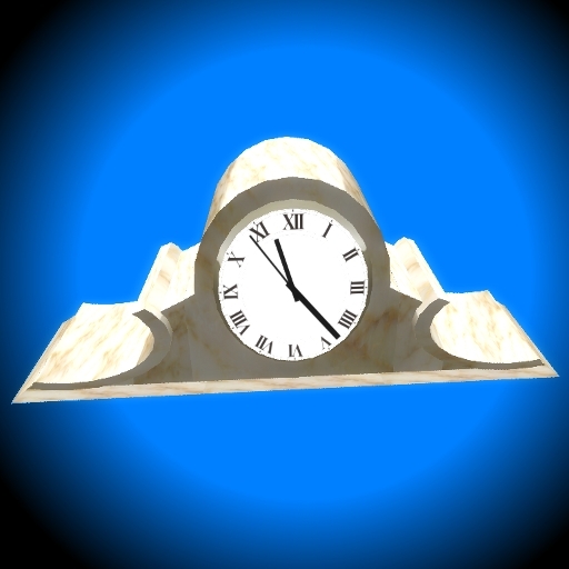 Mantel Clock - Marble