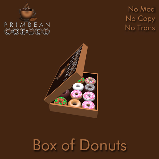 [Primbean Coffee] Box of Donuts