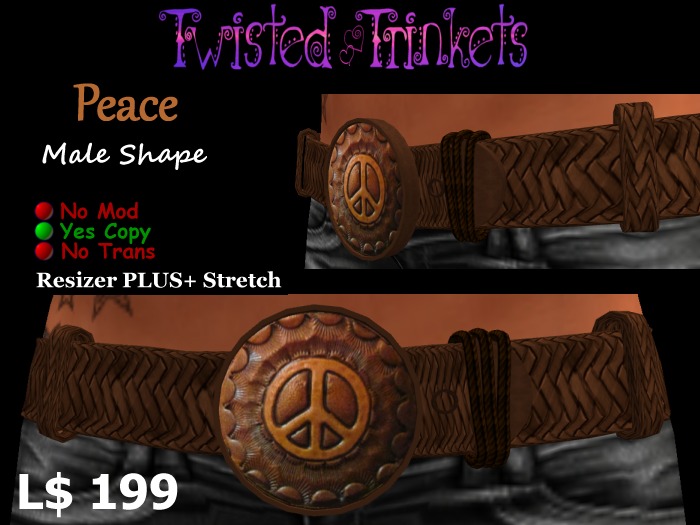 Belt Peace (male)