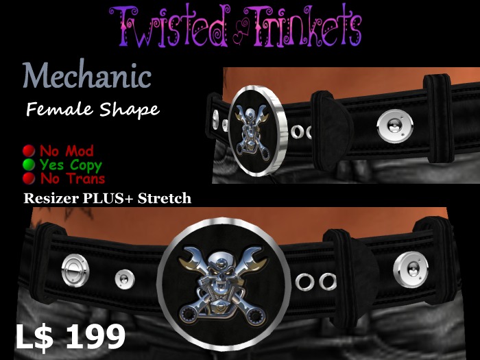 Belt Mechanic (female)