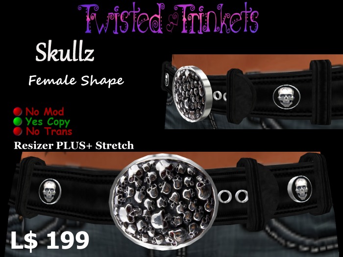 Skullz Belt (female)