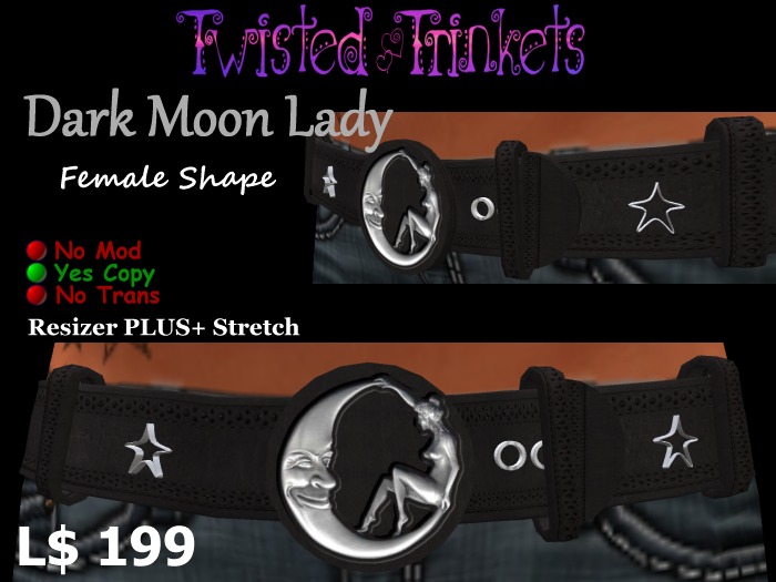 Dark Moon Lady Belt (female)