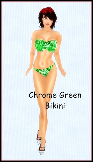Chrome Green Bikini