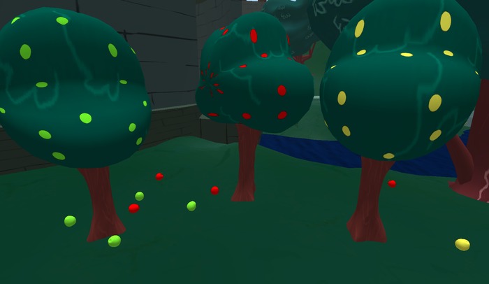 Pony Apple Trees (great for any cartoon sim)