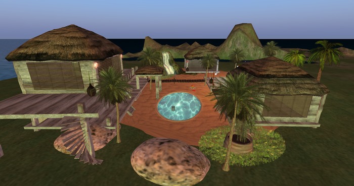 Tiki Paradisia Beach