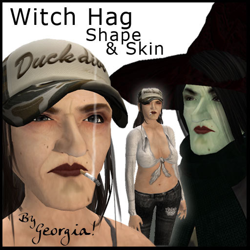 Evil Witch Hag Avatar Skin and Shape