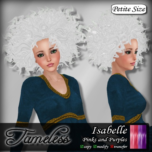 Tameless Hair Isabelle (petite) - Pinks and Purples