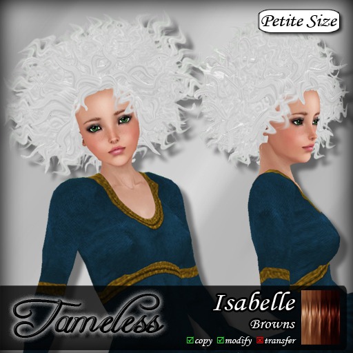 Tameless Hair Isabelle (petite) - Browns