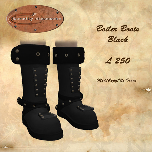 Boiler Boots - Black