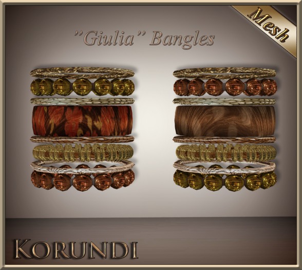 -Korundi- Giulia Bangles 