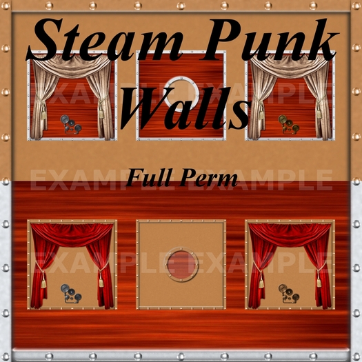 Eternal Creativity ~ Steam Punk Walls sample pack