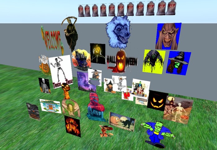 Halloween decorations fatpack
