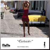 MoMo - Ruhaidri dress  (strapless & ruffled) red