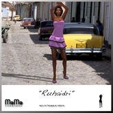 MoMo - Ruhaidri dress  (strapless & ruffled) pink